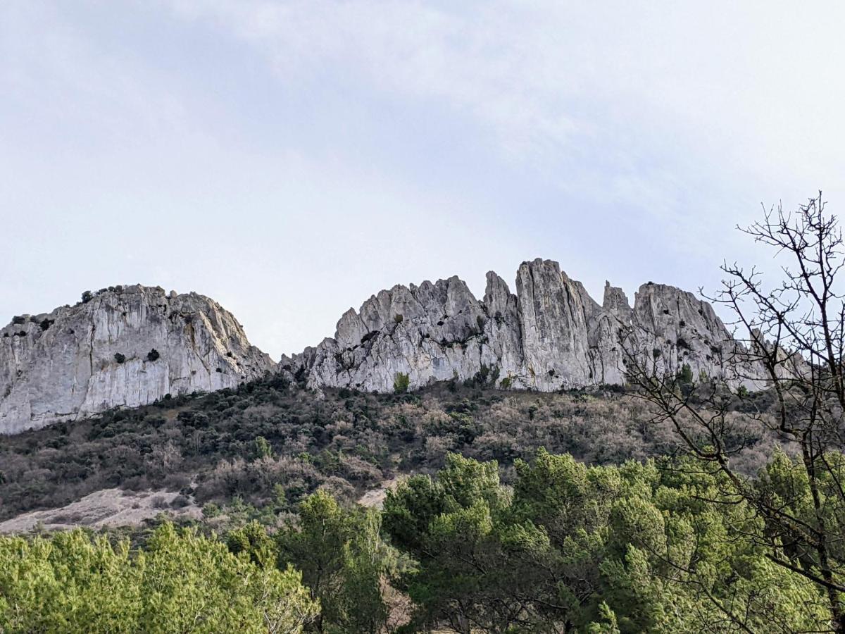 Maisonnette Dans Domaine Avec Piscine A Nyons, Pays Des Olives Kültér fotó